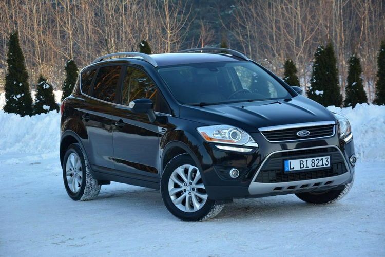 Ford Kuga Lift Navi LEDY 4WD Panorama 2XParktronic Keyless Go Hak Oryginał Alu17 zdjęcie 10