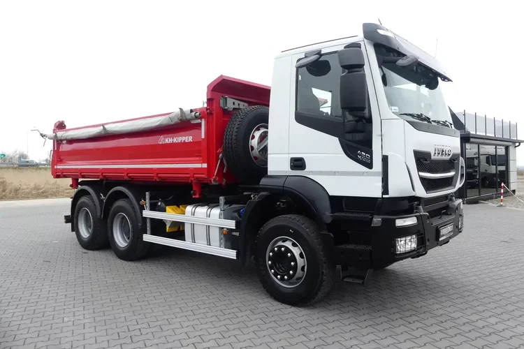 Iveco TRAKKER / X-WAY 420 / 6x4 / KH-KIPPER 3 STR / HYDROBURTA / WYWROTKA / zdjęcie 21