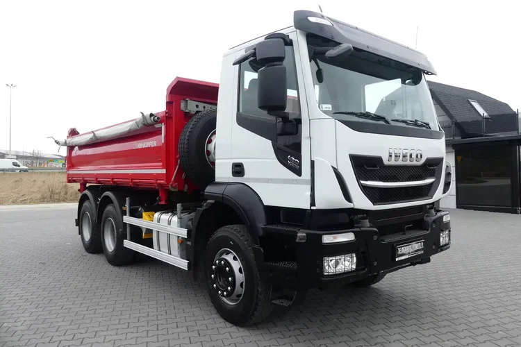 Iveco TRAKKER / X-WAY 420 / 6x4 / KH-KIPPER 3 STR / HYDROBURTA / WYWROTKA / zdjęcie 22