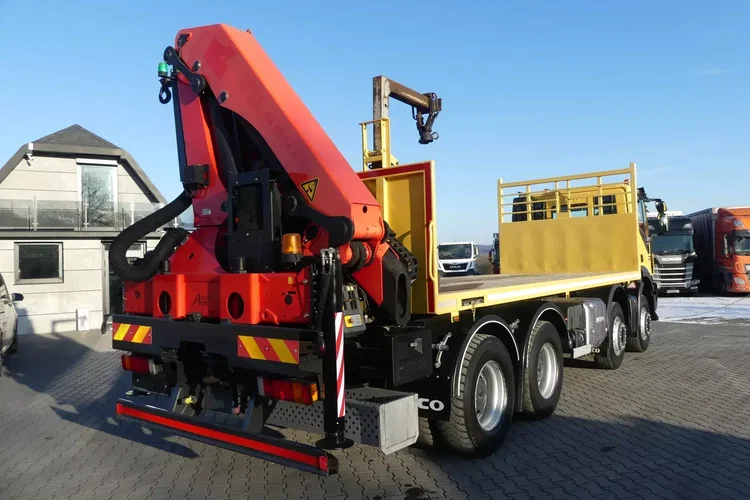 Iveco TRAKKER 450 / 8x4 / EURO 6 / HDS PALFINGER PK 22002-EH / NISKI PRZEBIEG / zdjęcie 12