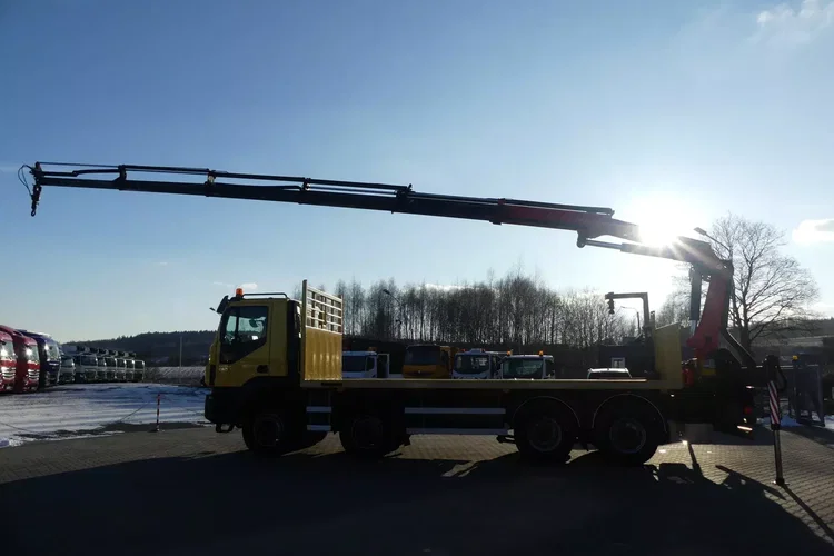 Iveco TRAKKER 450 / 8x4 / EURO 6 / HDS PALFINGER PK 22002-EH / NISKI PRZEBIEG / zdjęcie 3