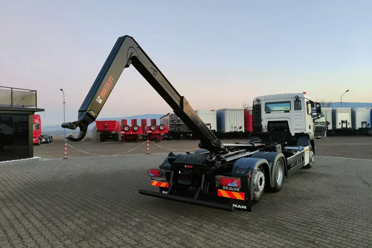 MAN TGS 26.430 / 6x2 / HAKOWIEC / HIAB MULTILIFT / EURO 6 zdjęcie 6