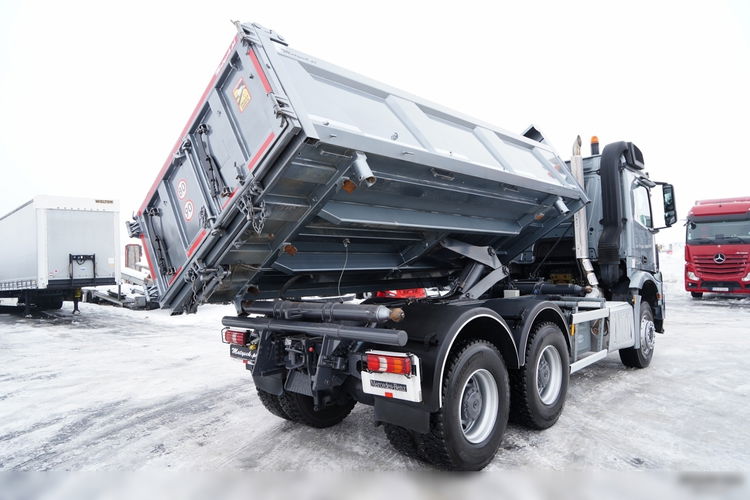 Mercedes AROCS 3340 / WYWROTKA / HYDROBURTA / BORDMATIC / EURO 6 / zdjęcie 12