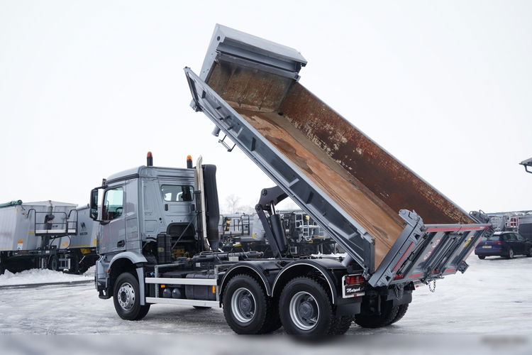 Mercedes AROCS 3340 / WYWROTKA / HYDROBURTA / BORDMATIC / EURO 6 / zdjęcie 4