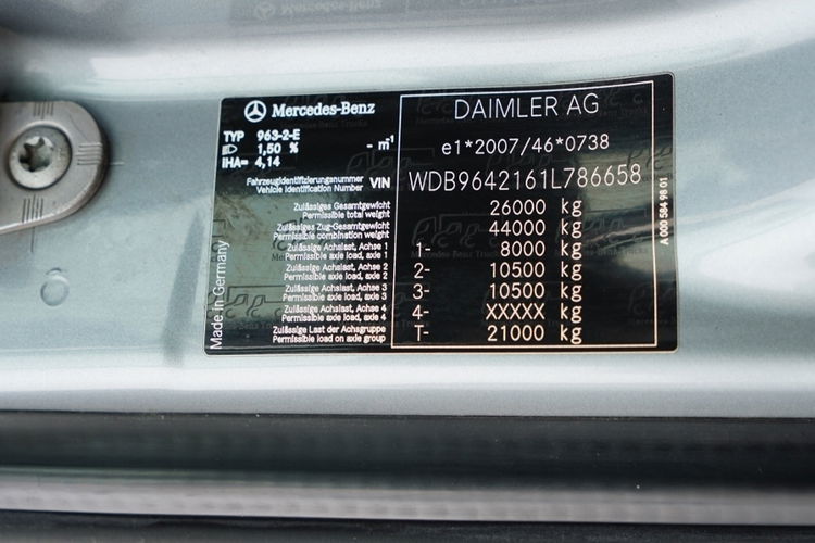 Mercedes AROCS 3340 / WYWROTKA / HYDROBURTA / BORDMATIC / EURO 6 / zdjęcie 53