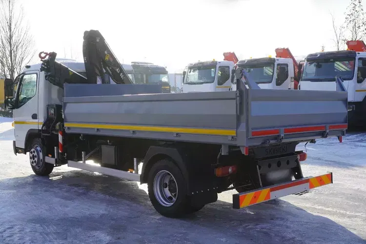 Mitsubishi Fuso Canter 9C18 / HDS HIAB 066 B-2 DUO / wywrotka 3-stronna zdjęcie 11