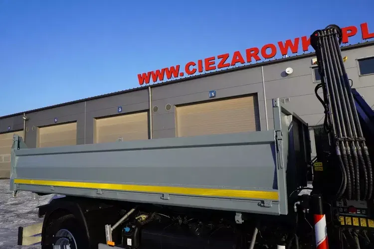 Mitsubishi Fuso Canter 9C18 / HDS HIAB 066 B-2 DUO / wywrotka 3-stronna zdjęcie 18