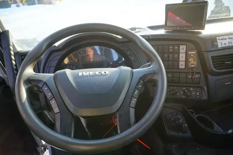 Iveco Stralis 19.310 4x2 E6 / 100 tys. km / FASSI F135A.0.22 / 430 MTH / pilot / rotator / burtowy 16 EPAL zdjęcie 14