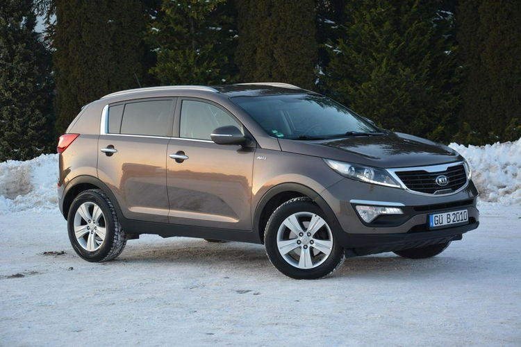 Kia Sportage 2.0CRDi 136KM Automat AWD Ledy Navi Parktronic ParkAssist Kamera Alu17 zdjęcie 10