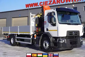 Renault C280 DTI 8 / HDS Fassi F135A.22 / Pilot / Rotator / Burtowy 15 EPAL