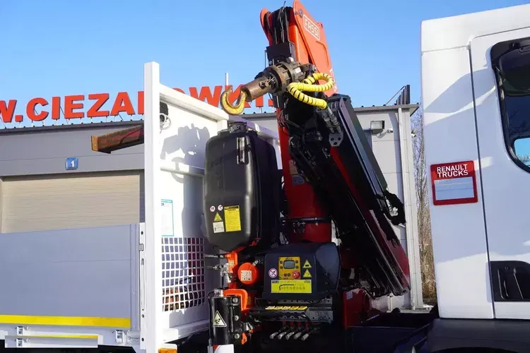 Renault C280 DTI 8 / HDS Fassi F135A.22 / Pilot / Rotator / Burtowy 15 EPAL zdjęcie 13