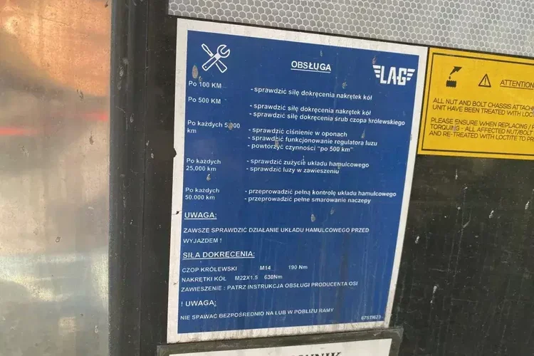 Cysterna do bitumu LAG O-3-ST 43.0 t / 2023 / 32 m3 zdjęcie 7