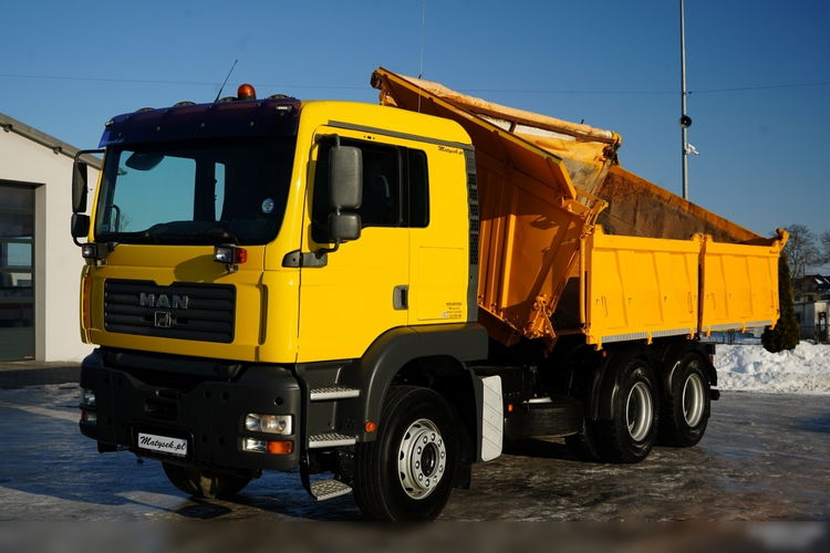 MAN TGA 26.410 / 6x4 / 3 STRONNA WYWROTKA / MEILLER KIPER / UAL / zdjęcie 9