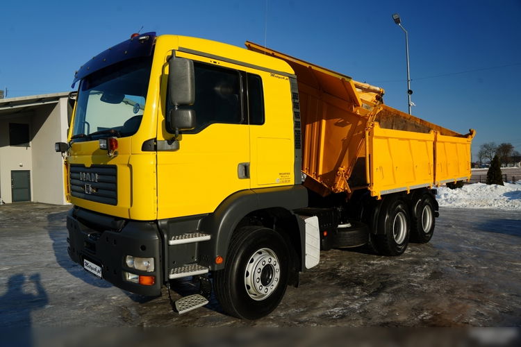 MAN TGA 26.410 / 6x4 / 3 STRONNA WYWROTKA / MEILLER KIPER / UAL / zdjęcie 10