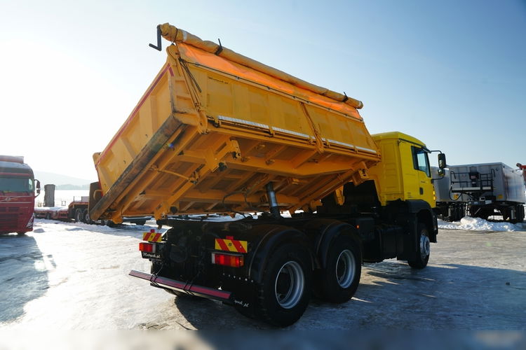 MAN TGA 26.410 / 6x4 / 3 STRONNA WYWROTKA / MEILLER KIPER / UAL / zdjęcie 12