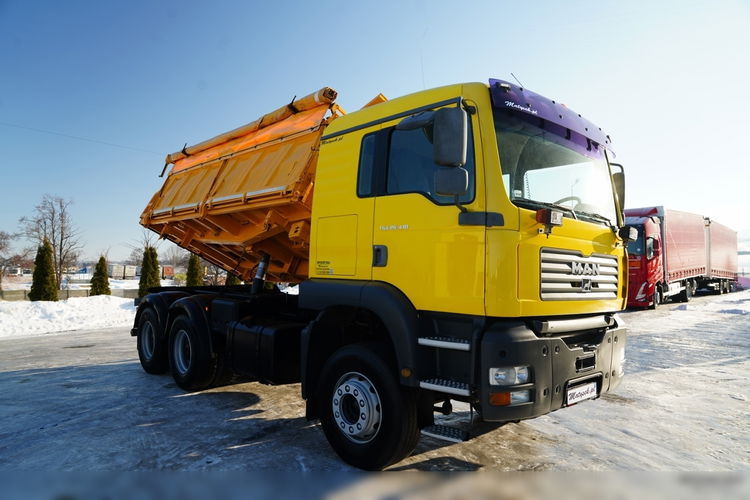 MAN TGA 26.410 / 6x4 / 3 STRONNA WYWROTKA / MEILLER KIPER / UAL / zdjęcie 13