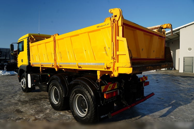 MAN TGA 26.410 / 6x4 / 3 STRONNA WYWROTKA / MEILLER KIPER / UAL / zdjęcie 19
