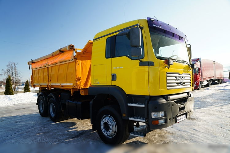 MAN TGA 26.410 / 6x4 / 3 STRONNA WYWROTKA / MEILLER KIPER / UAL / zdjęcie 23