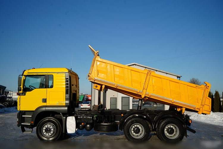 MAN TGA 26.410 / 6x4 / 3 STRONNA WYWROTKA / MEILLER KIPER / UAL / zdjęcie 3