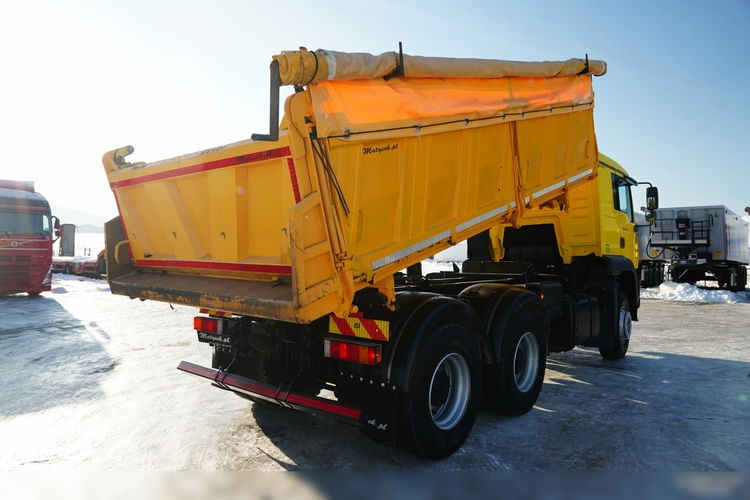 MAN TGA 26.410 / 6x4 / 3 STRONNA WYWROTKA / MEILLER KIPER / UAL / zdjęcie 5