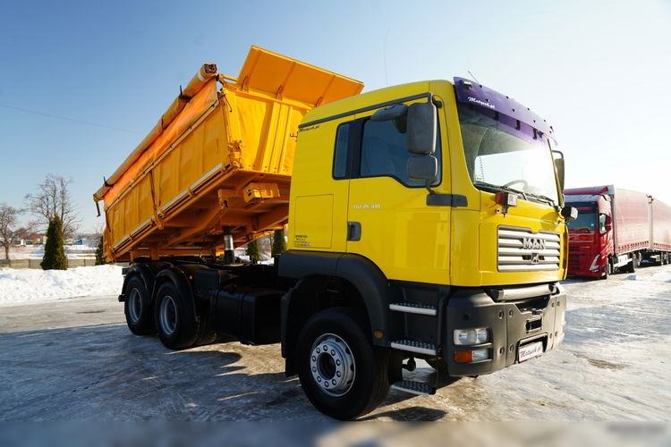 MAN TGA 26.410 / 6x4 / 3 STRONNA WYWROTKA / MEILLER KIPER / UAL / zdjęcie 7