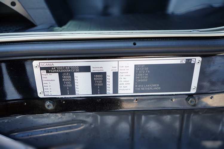 Scania R 410 / MEGA / RETARDER / KLIMATYZACJA POSTOJOWA / TOPLINE / LOWDECK / zdjęcie 38