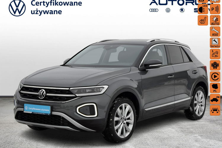 Volkswagen T-Roc 2.0TDI 150KM DSG Style Kamera El.Klapa TravelAssist Gwar. SalonPL FV zdjęcie 1