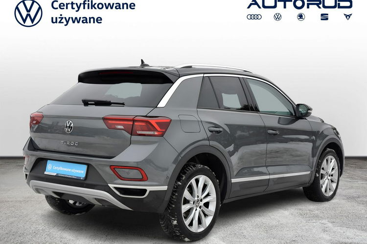 Volkswagen T-Roc 2.0TDI 150KM DSG Style Kamera El.Klapa TravelAssist Gwar. SalonPL FV zdjęcie 5
