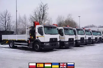 Renault C280 DTI 8 / HDS Fassi F135A.22 / Pilot / Rotator / Platforma 15 EPAL / 8 szt.