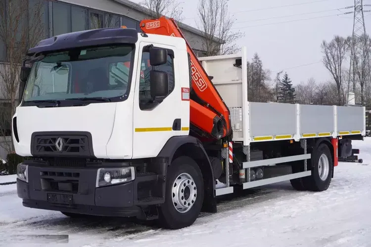 Renault C280 DTI 8 / HDS Fassi F135A.22 / Pilot / Rotator / Platforma 15 EPAL / 8 szt. zdjęcie 2