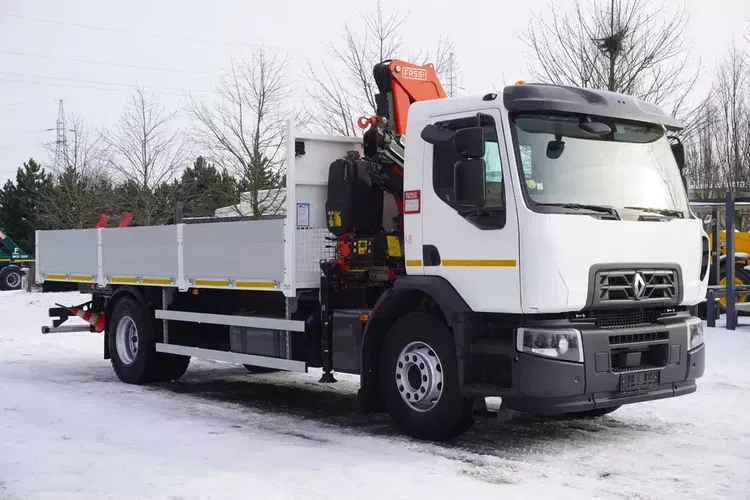 Renault C280 DTI 8 / HDS Fassi F135A.22 / Pilot / Rotator / Platforma 15 EPAL / 8 szt. zdjęcie 9