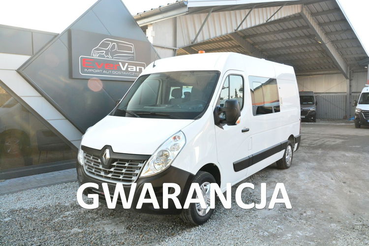 Renault Master średniak 7 osobowy brygadówka doka 130KM pełna opcja zdjęcie 1