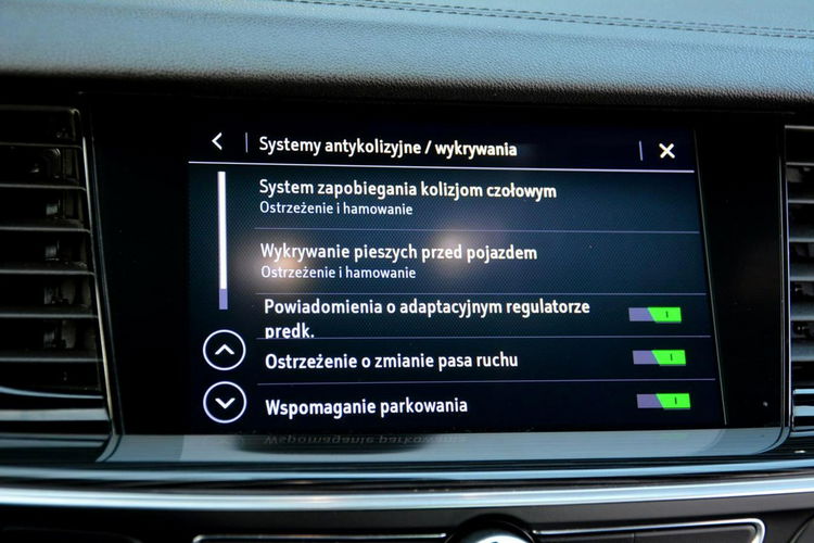 Opel Insignia Radar ACC Full Ledy Head Up AWD Skóry NaviPro Kamera Skóry Aso do końc zdjęcie 31