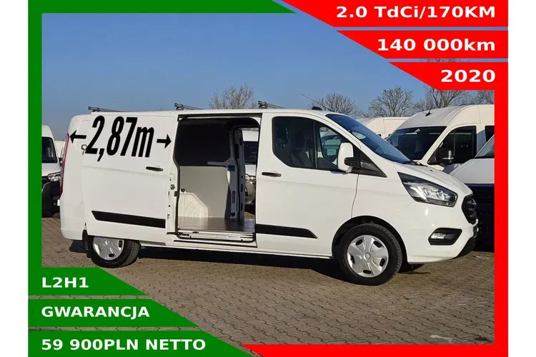 Ford transit-custom L2H1 59900zł NETTO 2.0TdCi/170KM zdjęcie 1