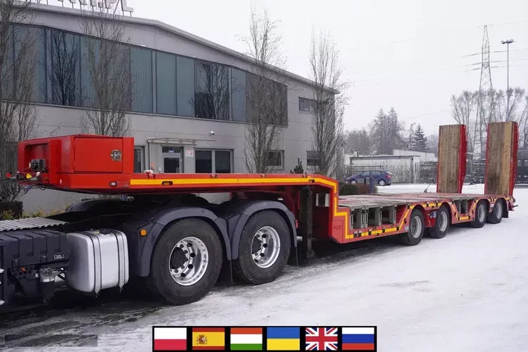 EMTECH 4.NNZ-1R-2N / 2 Osie skrętne / DMC 65000 kg / rozciągana zdjęcie 1