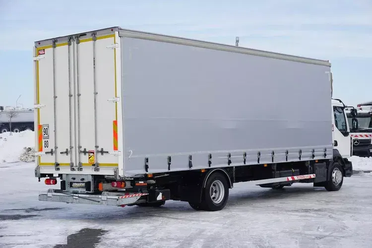 Renault D 16 / 250 / ACC / E 6 / FIRANKA + WINDA / ŁAD. 7 135 KG / 20 PALET zdjęcie 5