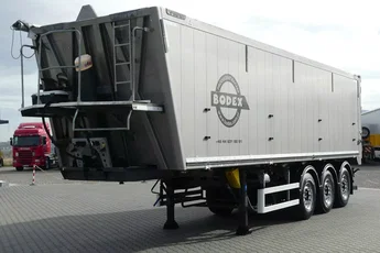 BODEX WYWROTKA 50m3 / KLAPO DRZWI / 2 x SZYBER / OŚ PODNOSZONA /