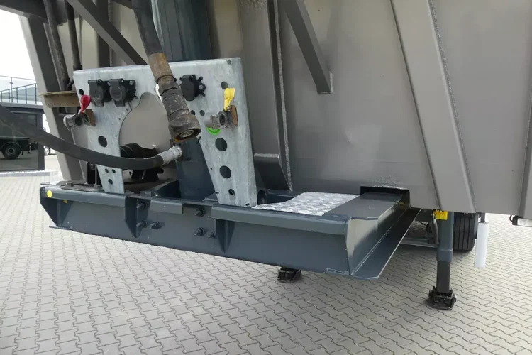 BODEX WYWROTKA 50m3 / KLAPO DRZWI / 2 x SZYBER / OŚ PODNOSZONA / zdjęcie 11