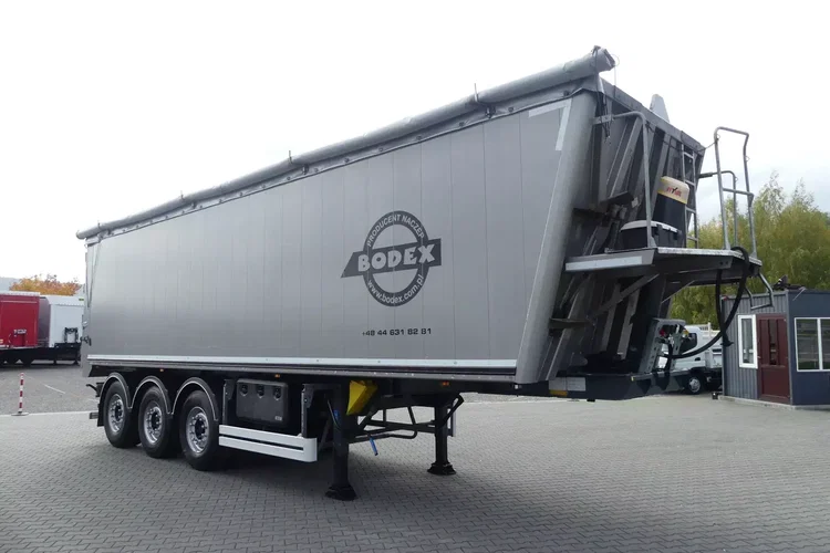 BODEX WYWROTKA 50m3 / KLAPO DRZWI / 2 x SZYBER / OŚ PODNOSZONA / zdjęcie 9