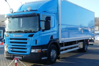 Scania P230 / KONTENER + WINDA / OPTICRUISE /