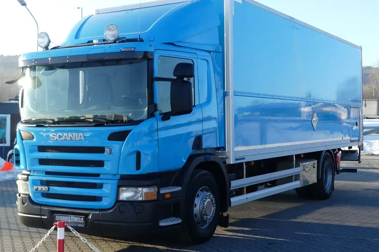 Scania P230 / KONTENER + WINDA / OPTICRUISE / zdjęcie 1