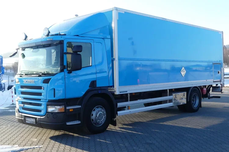 Scania P230 / KONTENER + WINDA / OPTICRUISE / zdjęcie 2