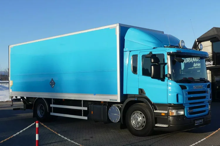 Scania P230 / KONTENER + WINDA / OPTICRUISE / zdjęcie 8