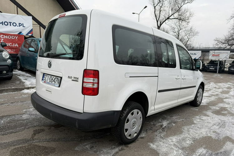 Volkswagen Caddy MAXI, 4Motion, Klimatyzacja, 2 kpl. kół, 7 osobowy, PDC zdjęcie 10