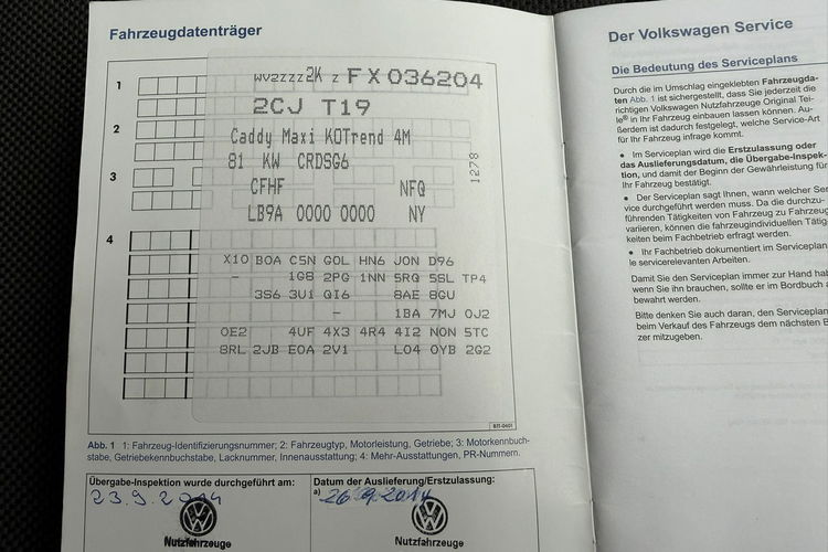 Volkswagen Caddy MAXI, 4Motion, Klimatyzacja, 2 kpl. kół, 7 osobowy, PDC zdjęcie 27
