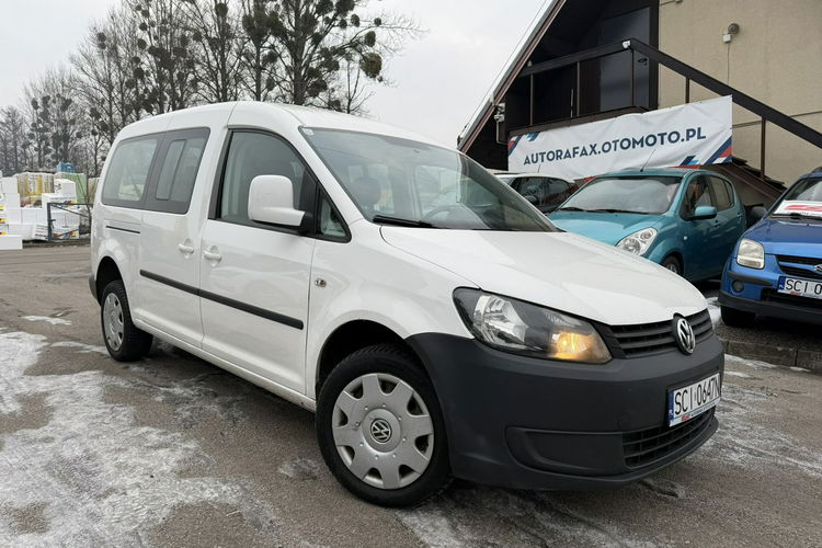 Volkswagen Caddy MAXI, 4Motion, Klimatyzacja, 2 kpl. kół, 7 osobowy, PDC zdjęcie 4