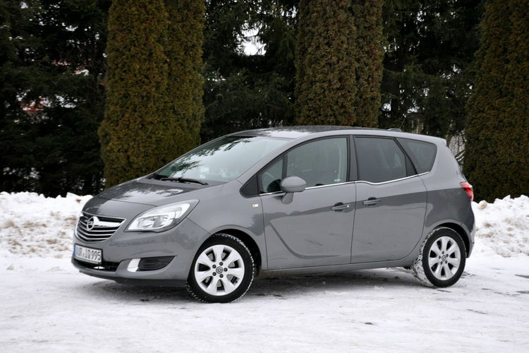 Opel Meriva 1.4T(140KM) 84tyś.km Lift Led Duża Navi Skóry 2xParkt I Wł Alu16"ASO zdjęcie 11