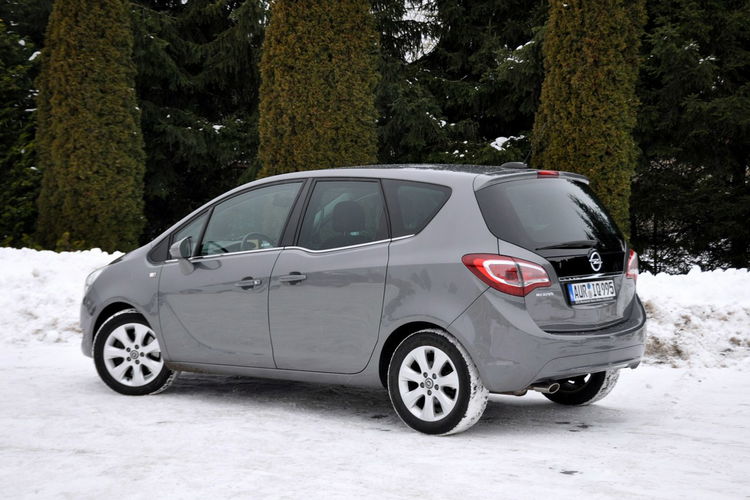 Opel Meriva 1.4T(140KM) 84tyś.km Lift Led Duża Navi Skóry 2xParkt I Wł Alu16"ASO zdjęcie 13