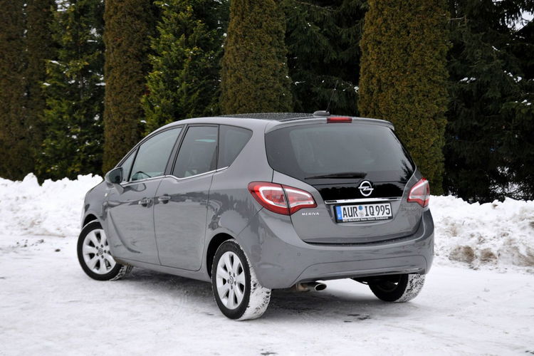 Opel Meriva 1.4T(140KM) 84tyś.km Lift Led Duża Navi Skóry 2xParkt I Wł Alu16"ASO zdjęcie 14
