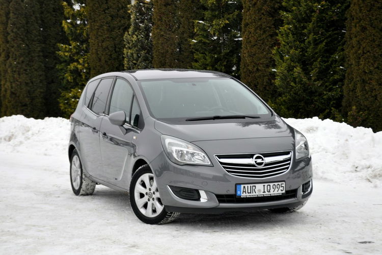Opel Meriva 1.4T(140KM) 84tyś.km Lift Led Duża Navi Skóry 2xParkt I Wł Alu16"ASO zdjęcie 2